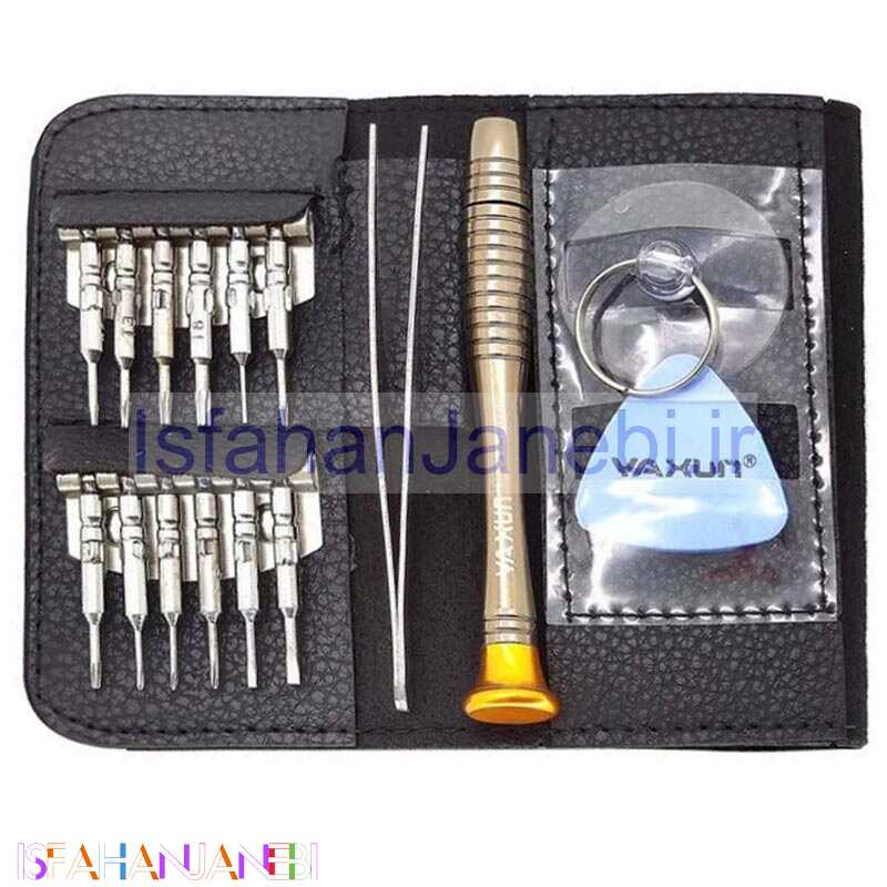 اصفهان جانبی-ست پیچ گوشتی تعمیرات موبایل Yaxun YX-6016