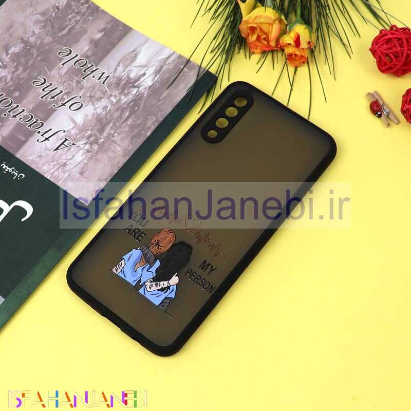 اصفهان جانبی-قاب PC مات محافظ لنزدار طرحدار Friends سامسونگ A30s / A50s