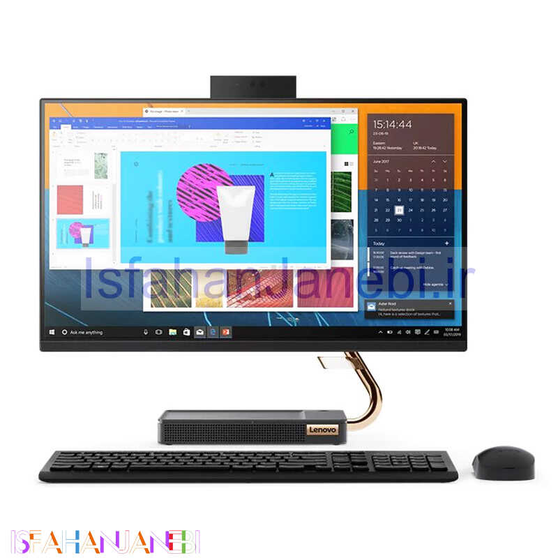 اصفهان جانبی-آل این وان Lenovo Ideacentre AIO 5 Core i7 (10700T) 16GB 1TB+256GB SSD NVIDIA 2GB 23.8" FHD