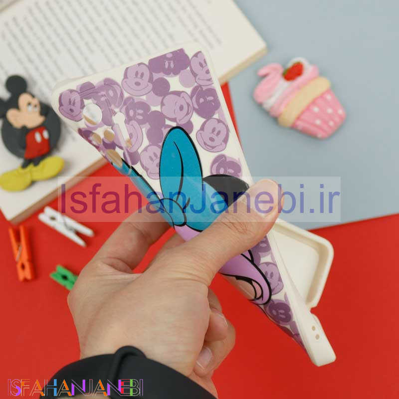 اصفهان جانبی-قاب سیلیکونی سفید محافظ لنزدار طرح میکی موس 2 شیائومی Xiaomi Redmi Note 10 Pro
