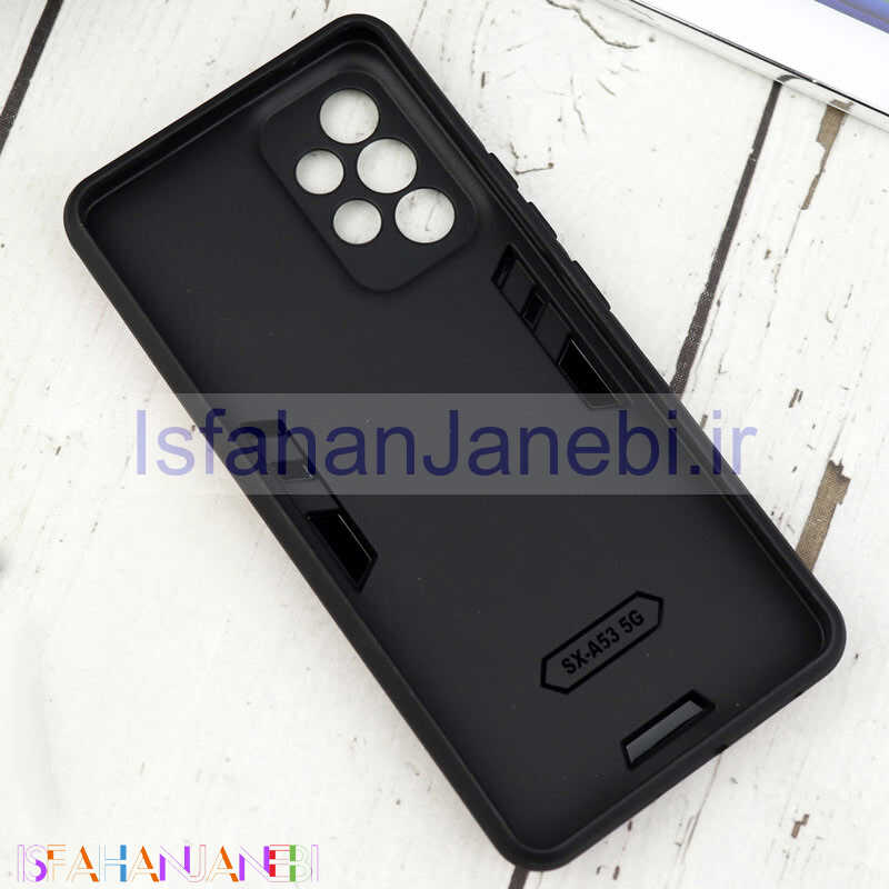 اصفهان جانبی-قاب ضد ضربه محافظ لنزدار کشویی هولدر دار بتمن Samsung Galaxy A53 5G