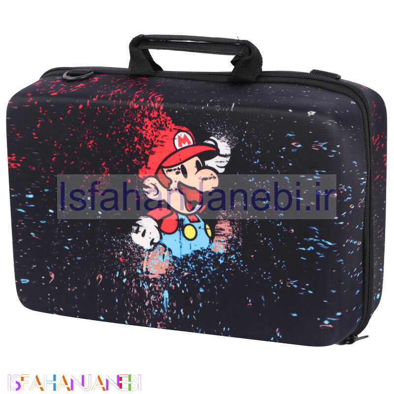 اصفهان جانبی-کیف کنسول بازی PS5 Slim طرح ماریو