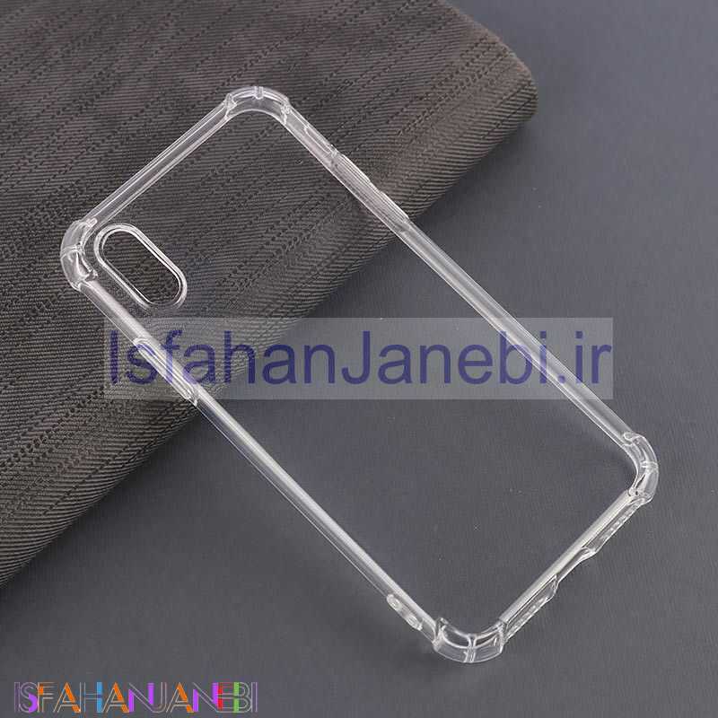اصفهان جانبی-قاب ژله ای ضربه گیر بی رنگ آیفون X / XS