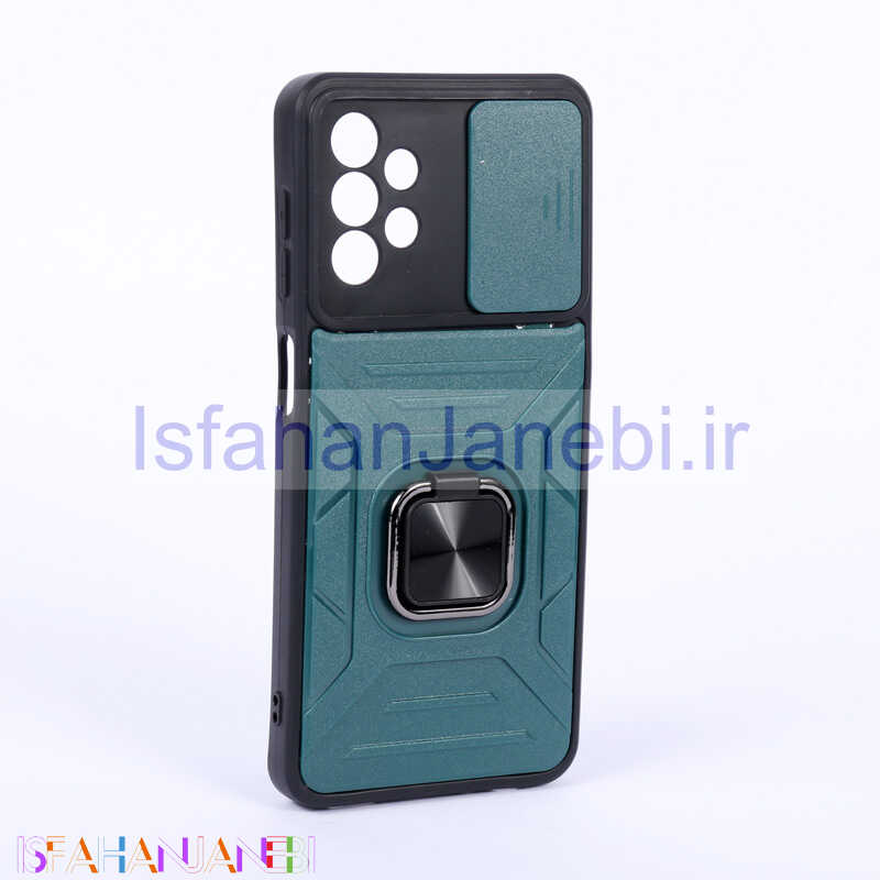 اصفهان جانبی-قاب ضد ضربه محافظ لنزدار کشویی هولدر دار بتمن Samsung Galaxy A13 4G کد 1