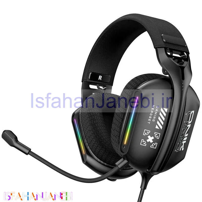 اصفهان جانبی-هدست گیمینگ سیم دار Onikuma X12
