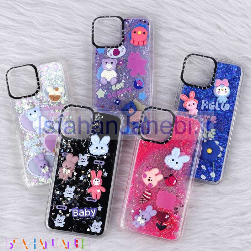 اصفهان جانبی-قاب آکواریومی Casetify آیفون iPhone 11 Pro عروسکی برجسته