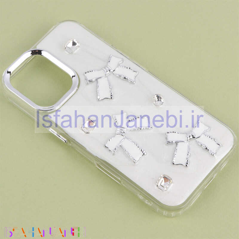اصفهان جانبی-قاب اکلیلی Vip Max آیفون iPhone 16 پاپیونی نگین دار