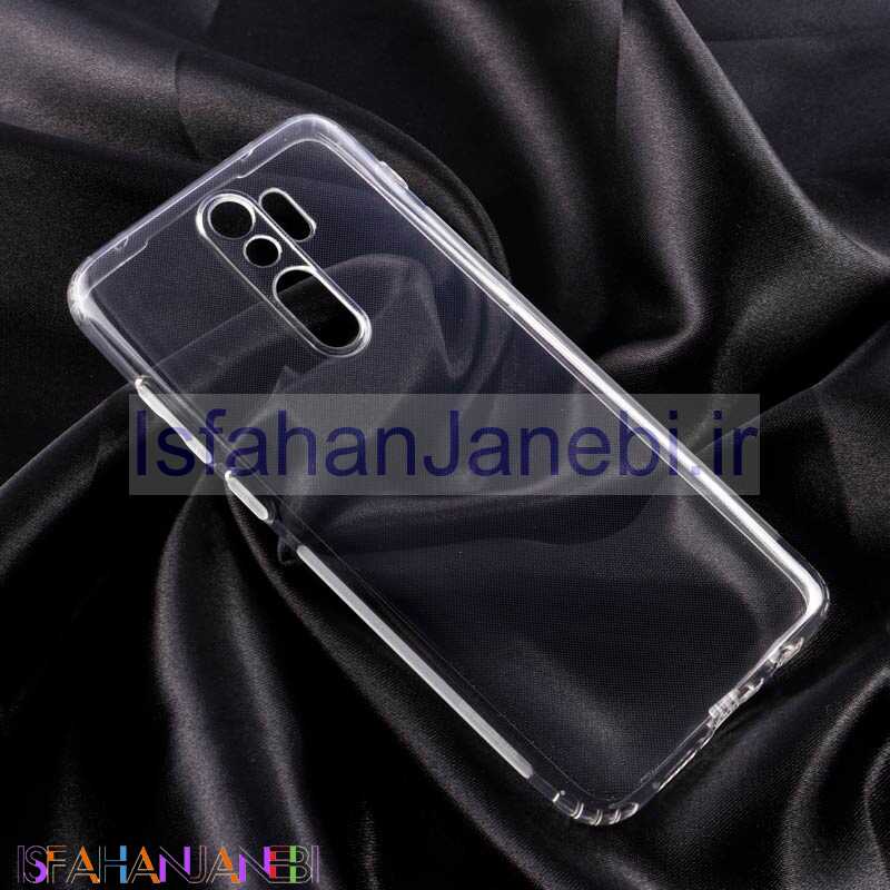 اصفهان جانبی-قاب ژله ای ساده بی رنگ محافظ لنزدار Xiaomi Redmi Note 8 Pro