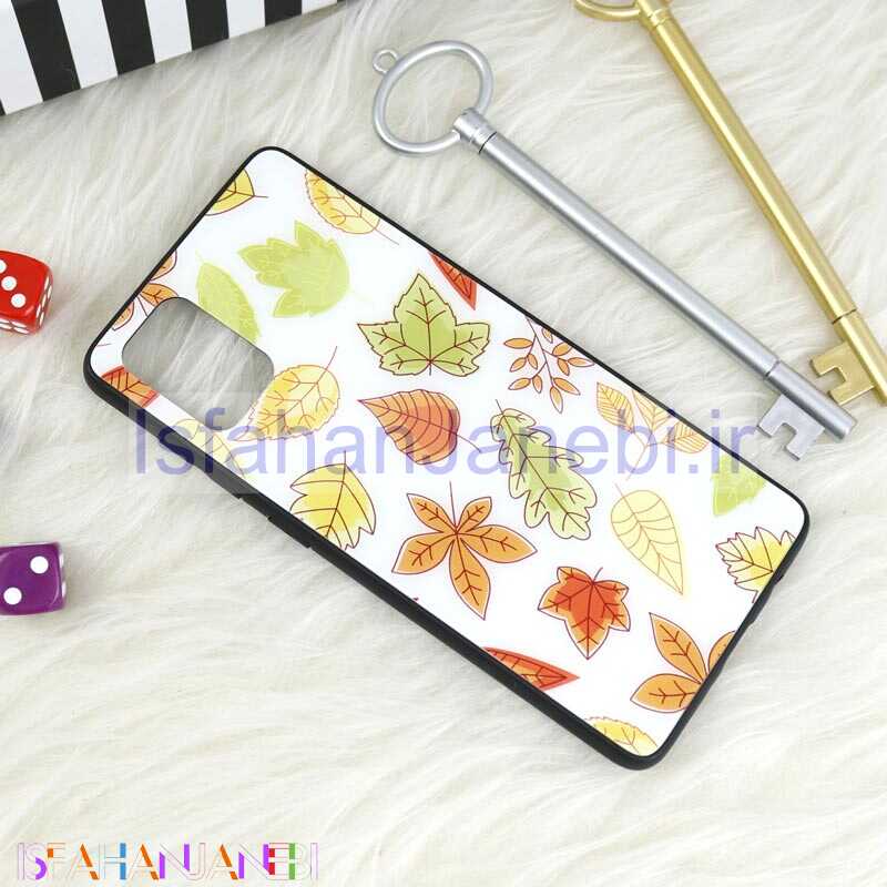 اصفهان جانبی-قاب پشت گلسی طرحدار برگ پاییزی Samsung Galaxy A71