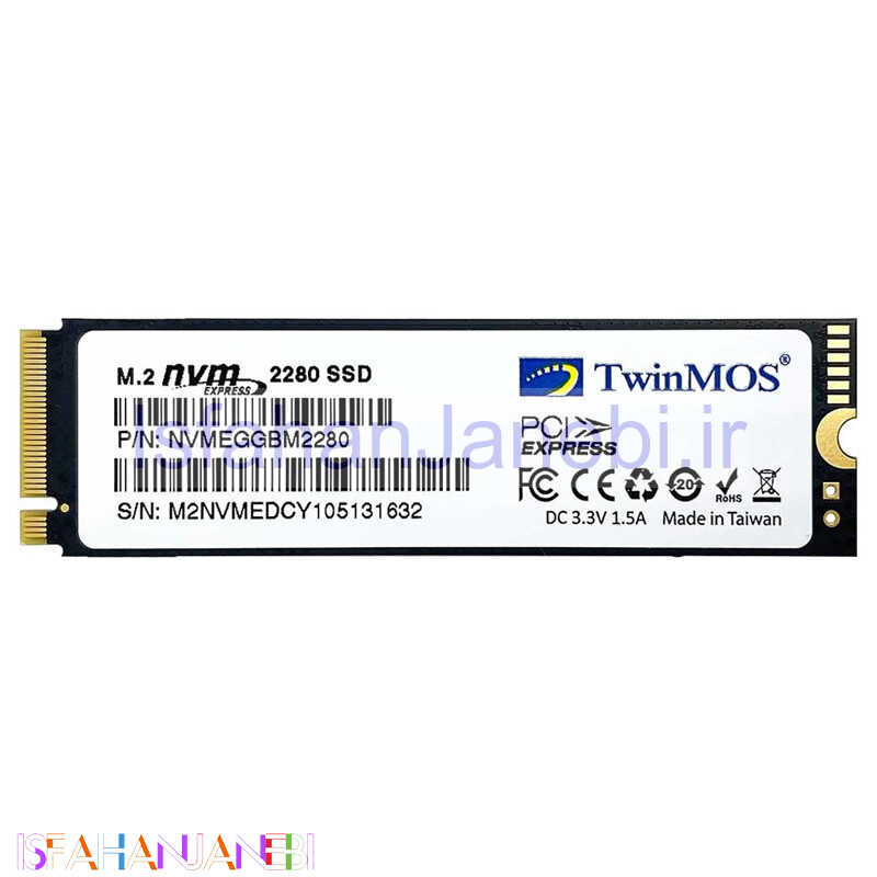اصفهان جانبی-حافظه SSD تویین موس Twinmos 512GB M.2