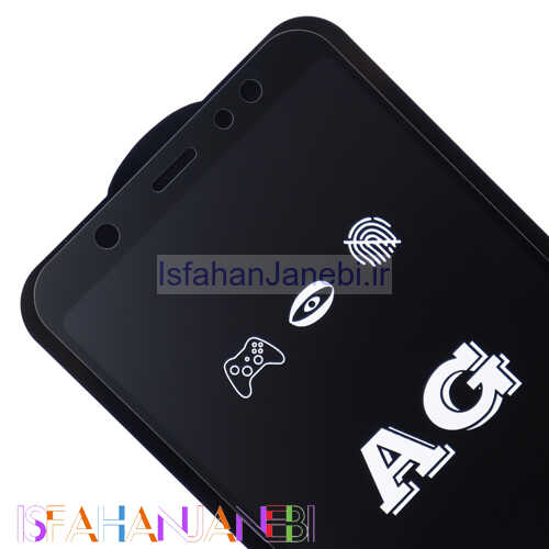 اصفهان جانبی-گلس تمام صفحه مات Samsung A6 Plus