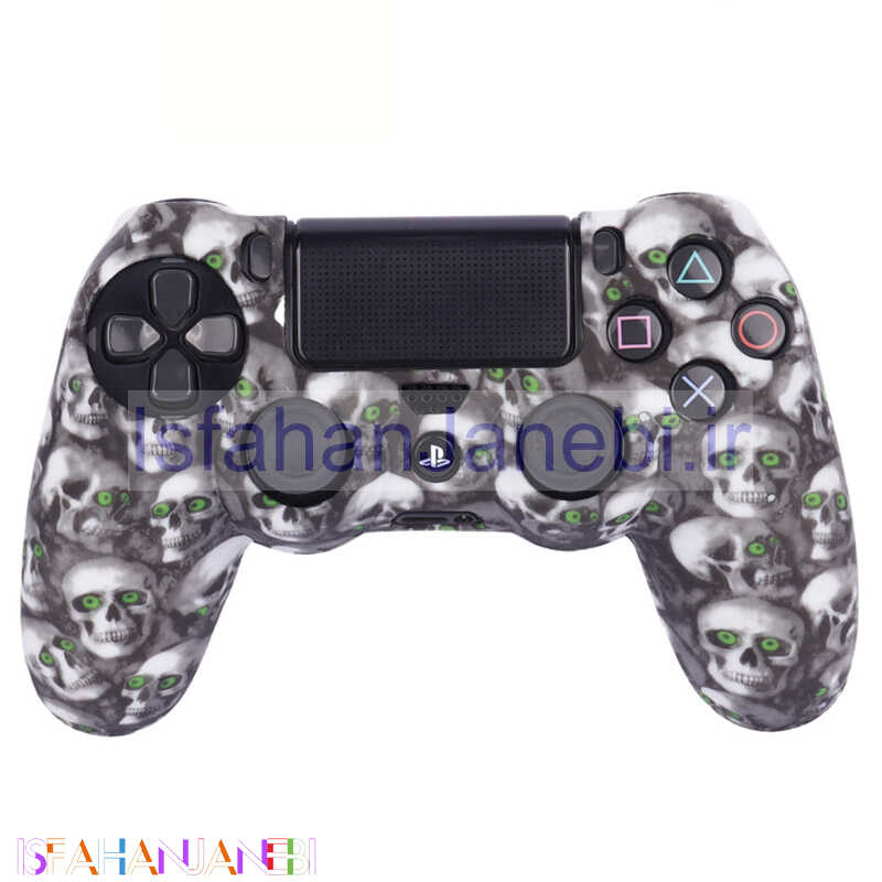 اصفهان جانبی-روکش دسته بازی PS4 طرح اسکلت چشم سبز