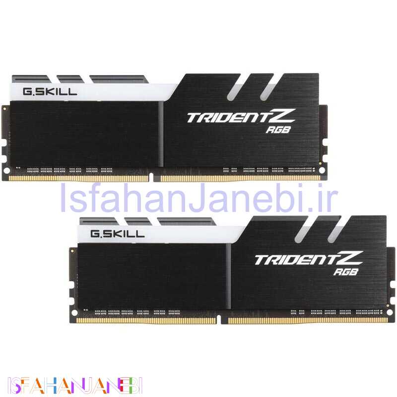 اصفهان جانبی-رم کامپیوتر G.SKILL Trident Z RGB DDR4 16GB 3000MHz CL15 Dual