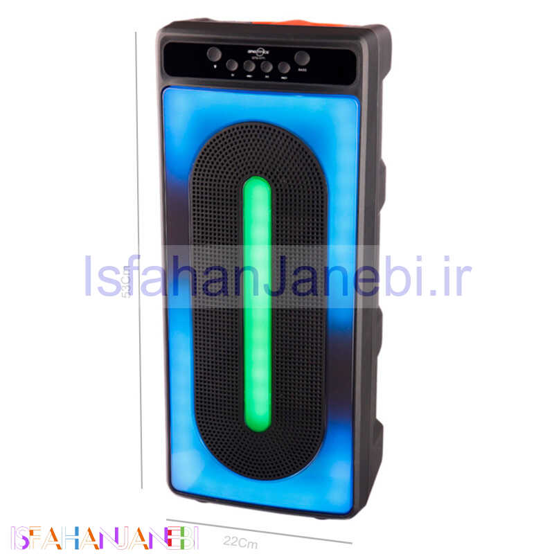 اصفهان جانبی-اسپیکر چمدانی بلوتوثی گریت نایس GTS-1771