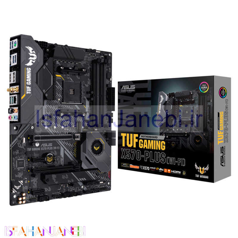 اصفهان جانبی-مادربرد ایسوس TUF X570-PLUS WIFI DDR4