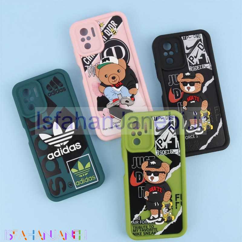 اصفهان جانبی-قاب سولید شیائومی Redmi Note 10 4G / 10s برجسته محافظ لنزدار