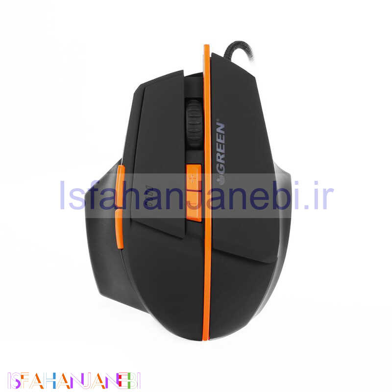 اصفهان جانبی-موس گیمینگ گرین GM601