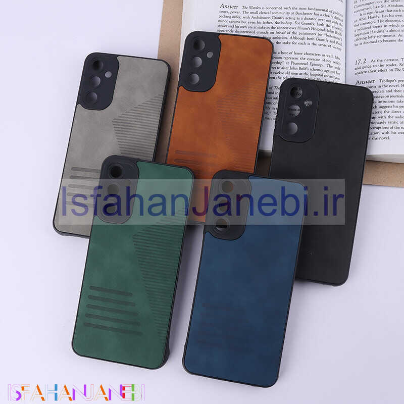 اصفهان جانبی-قاب چرمی Pro Camera سامسونگ Galaxy A05s محافظ لنزدار