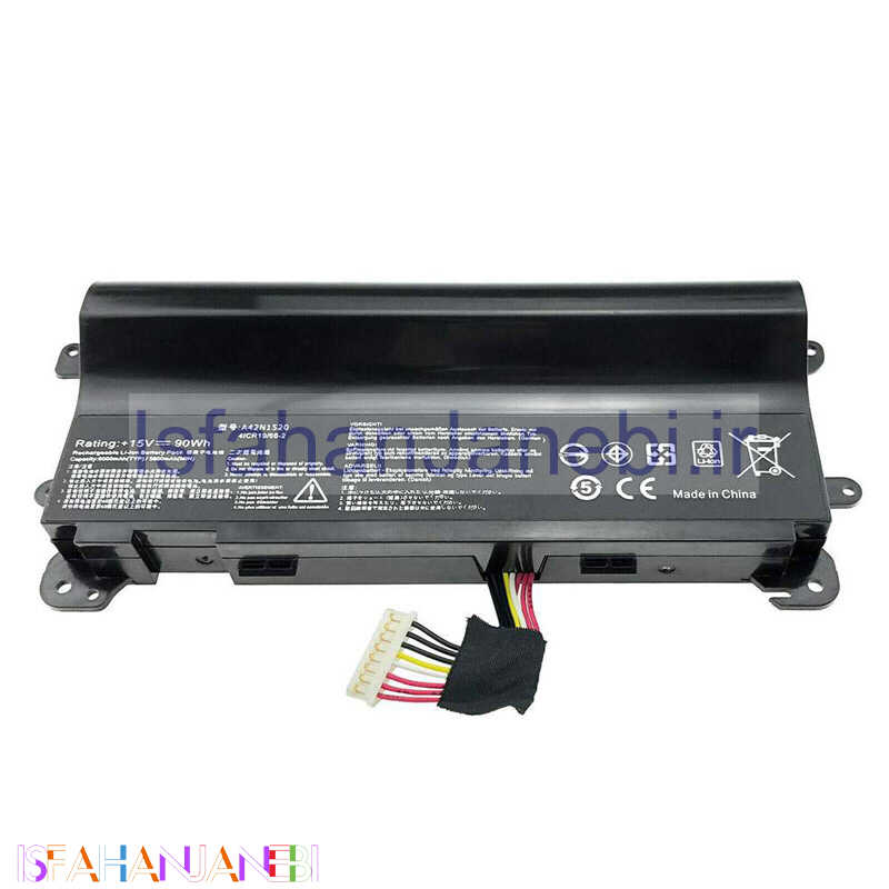 اصفهان جانبی-باتری اورجینال لپ تاپ ایسوس Asus ROG GFX72 A42N1520 8Cell