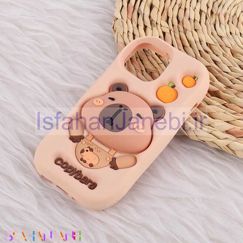 اصفهان جانبی-قاب عروسکی آیفون iPhone 13 / 14 پاپ سوکت دار طرح Copy Bara