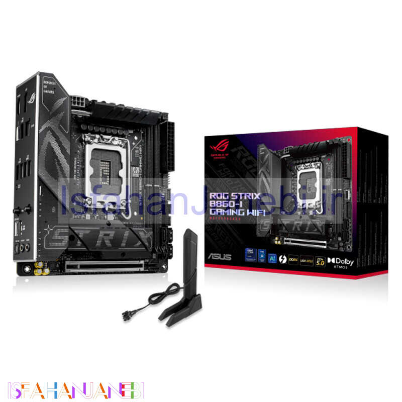 اصفهان جانبی-مادربرد ایسوس ROG STRIX B860-I GAMING WIFI DDR5