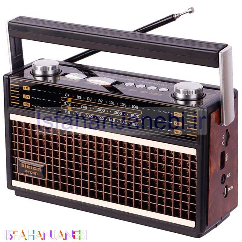 اصفهان جانبی-رادیو اسپیکر بلوتوثی رم و فلش خور Meier M-1926BT