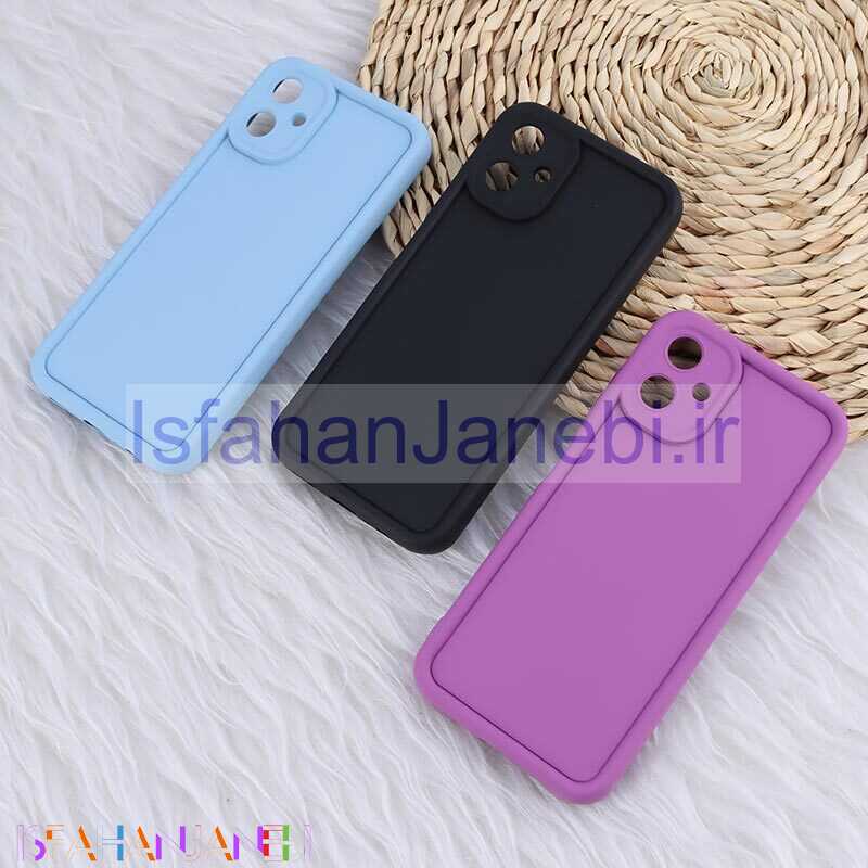 اصفهان جانبی-قاب سولید سامسونگ Galaxy A06 محافظ لنزدار