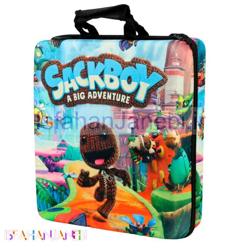 اصفهان جانبی-کیف کنسول بازی PS4 طرح Sackboy