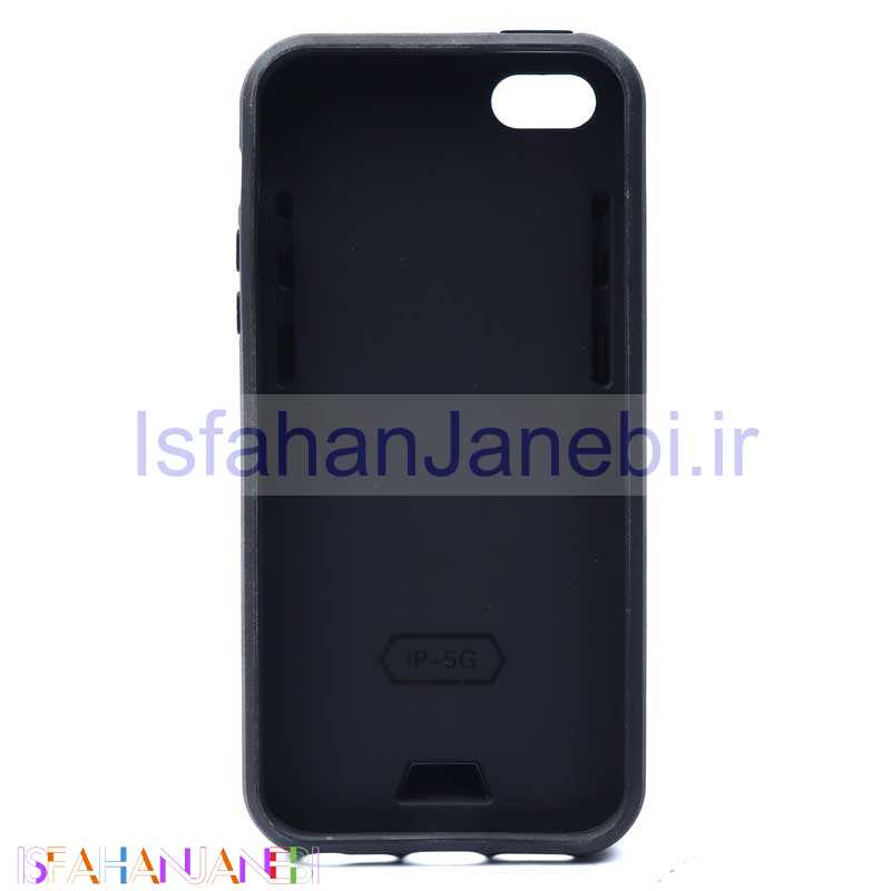 اصفهان جانبی-قاب ضد ضربه هولدر دار Black Panter آیفون iPhone 5/5s