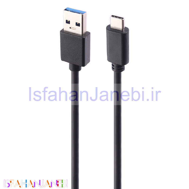 اصفهان جانبی-کابل تایپ سی Original 50cm شیلددار