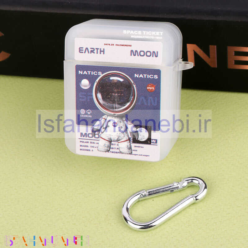 اصفهان جانبی-محافظ AirPods 1 / 2 Pc طرح Space Ticket