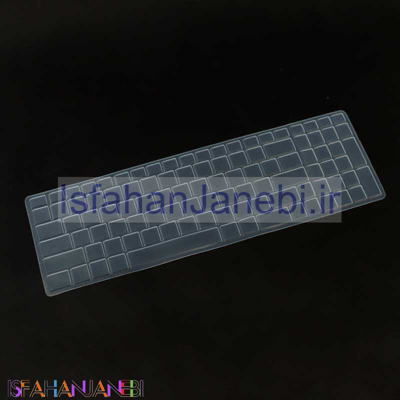 اصفهان جانبی-کاور کیبورد ژله ای شفاف لپ تاپ Asus K50