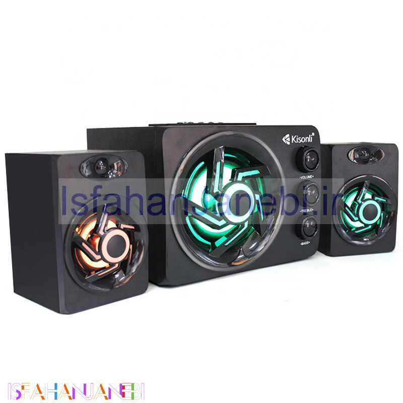 اصفهان جانبی-اسپیکر بلوتوثی رم و فلش خور Kisonli TM-8000A