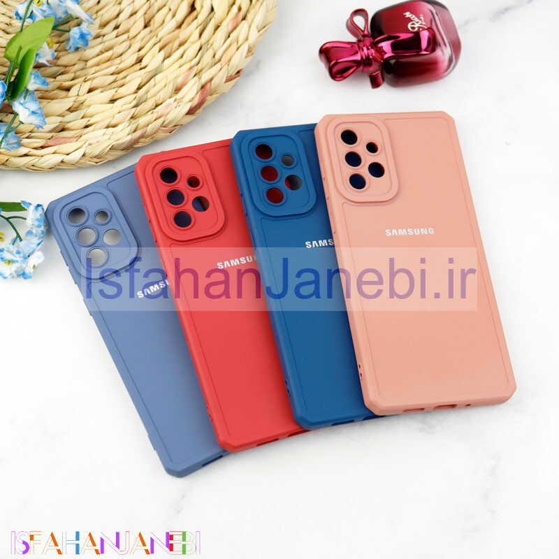 اصفهان جانبی-قاب سیلیکونی ژله ای Cam Sheild محافظ لنزدار Samsung A73