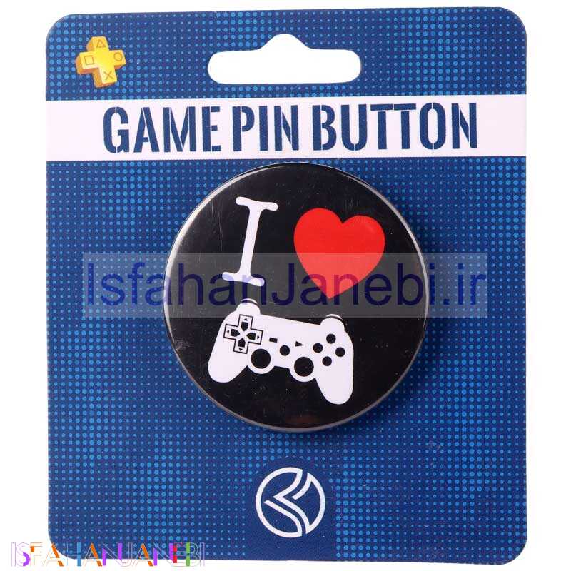 اصفهان جانبی-پیکسل سنجاقی I Love Game