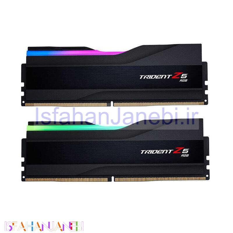 اصفهان جانبی-رم کامپیوتر G.Skill Trident Z5 RGB DDR5 32GB 5200MHz CL40 Dual