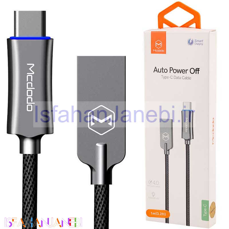 اصفهان جانبی-کابل تایپ سی فست شارژ Mcdodo CA-2881 QC4.0 1m