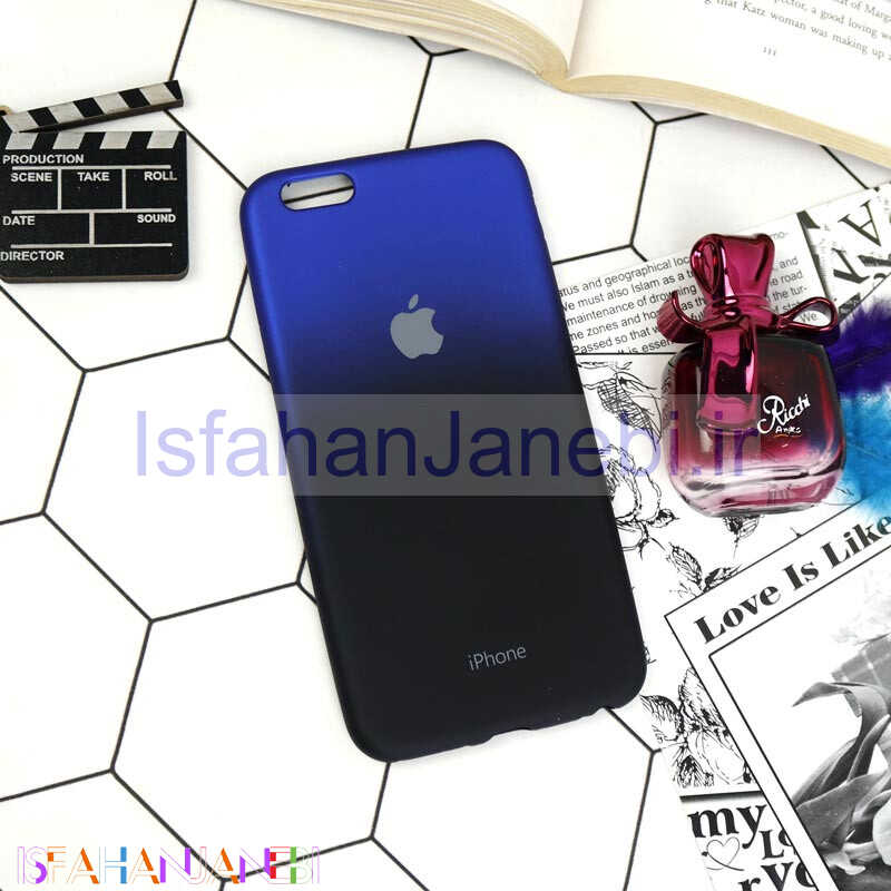 اصفهان جانبی-قاب دو رنگ iPhone 6 Plus / 6s Plus آبی مشکی