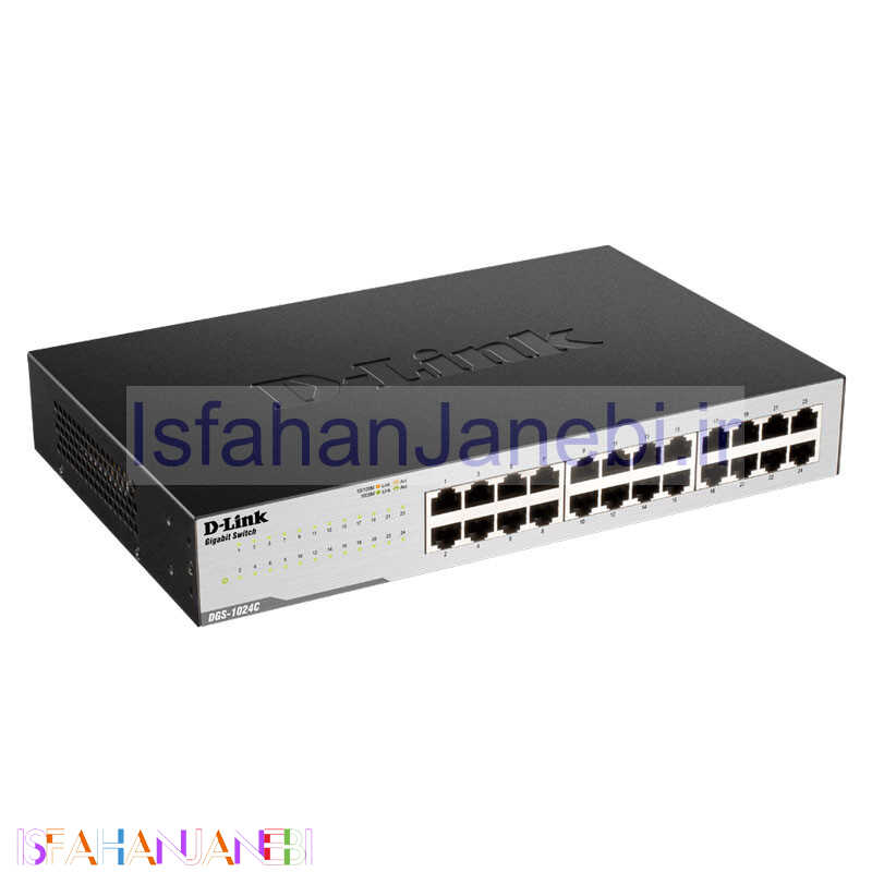 اصفهان جانبی-سوییچ D-Link DGS-1024C 24Port