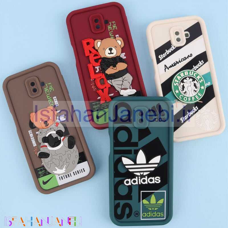 اصفهان جانبی-قاب سولید سامسونگ Galaxy J6 Plus برجسته محافظ لنزدار