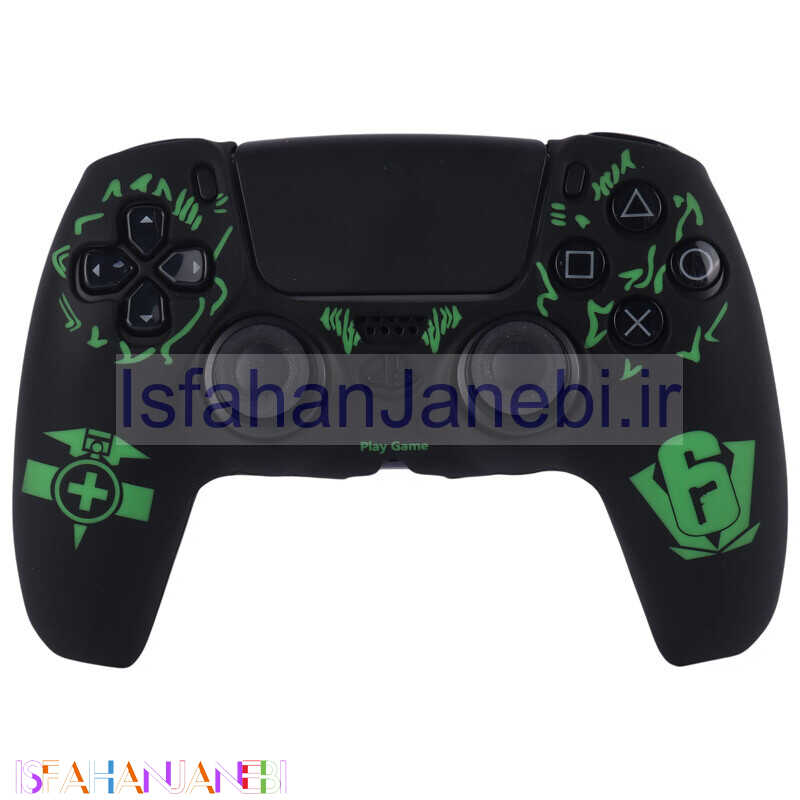 اصفهان جانبی-روکش دسته بازی Deadskull PS5 طرح Rainbow 6 Logo