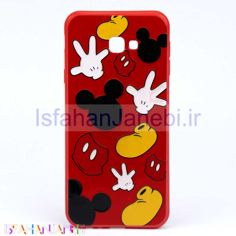 اصفهان جانبی-قاب فانتزی برجسته قرمز سامسونگ J4 Plus کد3