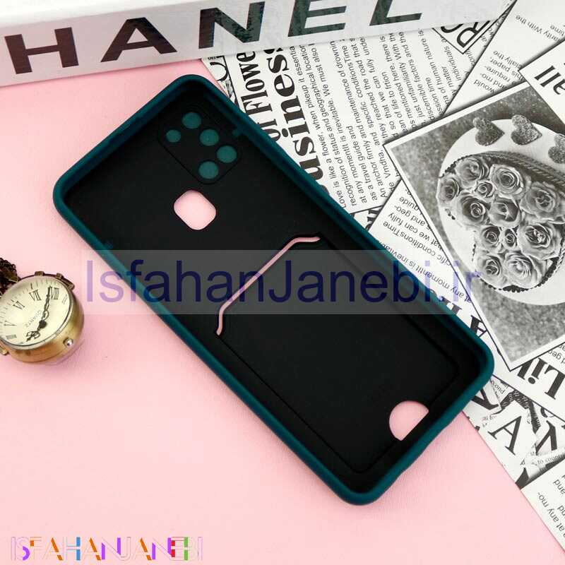 اصفهان جانبی-قاب ضد ضربه جاکارتی دار محافظ لنز کشویی کلاسیک Samsung Galaxy A21s