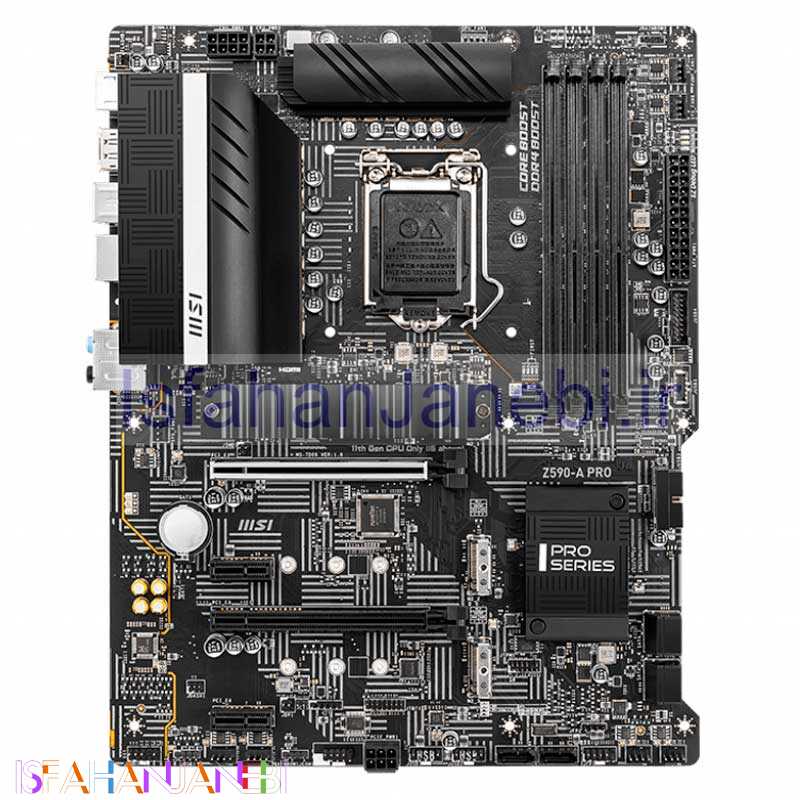 اصفهان جانبی-مادربرد ام اس آی Z590-A PRO