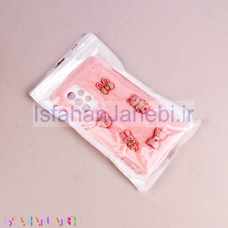 اصفهان جانبی-قاب فانتزی عروسکی پشمالو محافظ لنزدار Samsung Galaxy A73