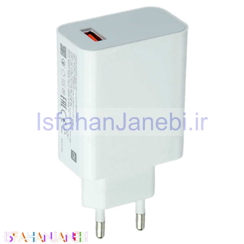 اصفهان جانبی-کلگی فست شارژ Xiaomi MDY-11-EZ 3A QC3 PD 33W