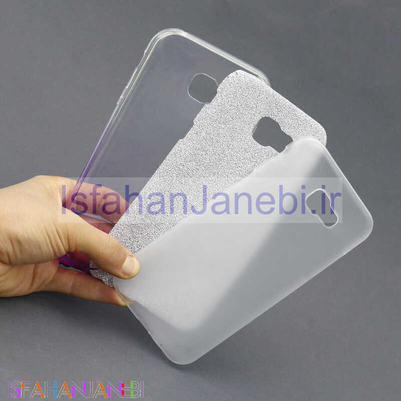 اصفهان جانبی-قاب اکلیلی Samsung A7 2017 سفید بنفش