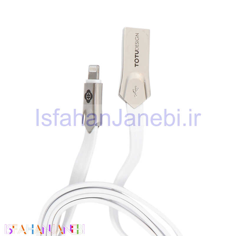 اصفهان جانبی-کابل آیفونی Totu Flat Zinc Alloy 1m