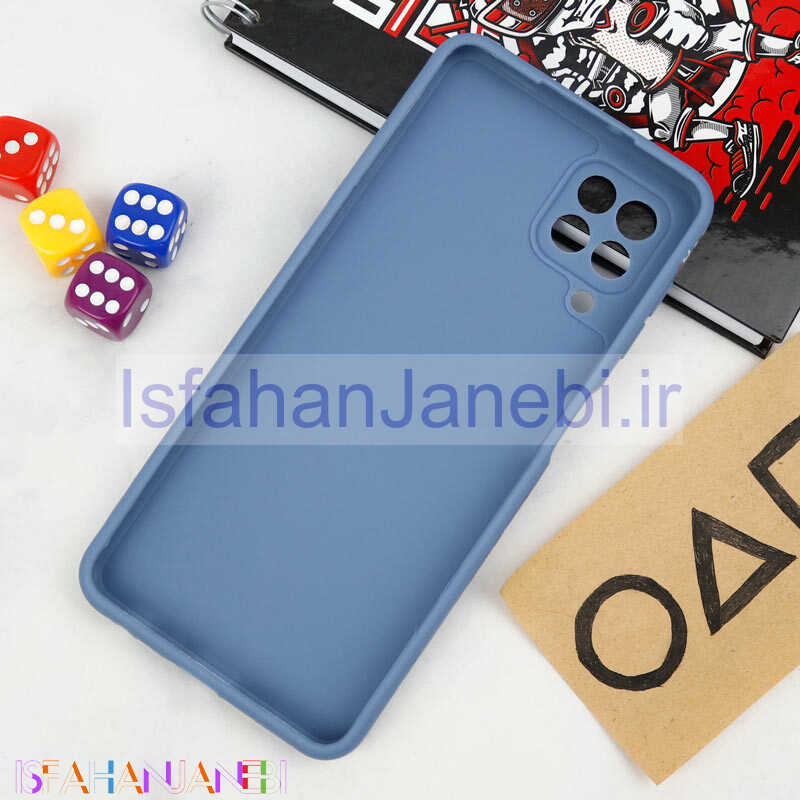 اصفهان جانبی-قاب سیلیکونی محافظ لنزدار طرح اسکویید گیم Samsung Galaxy A22 4G کد 13