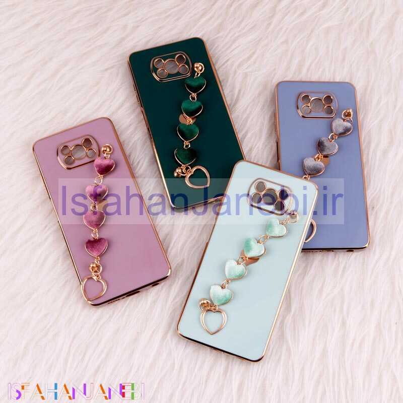 اصفهان جانبی-قاب My Case محافظ لنزدار + آویز دستی Xiaomi Poco X3